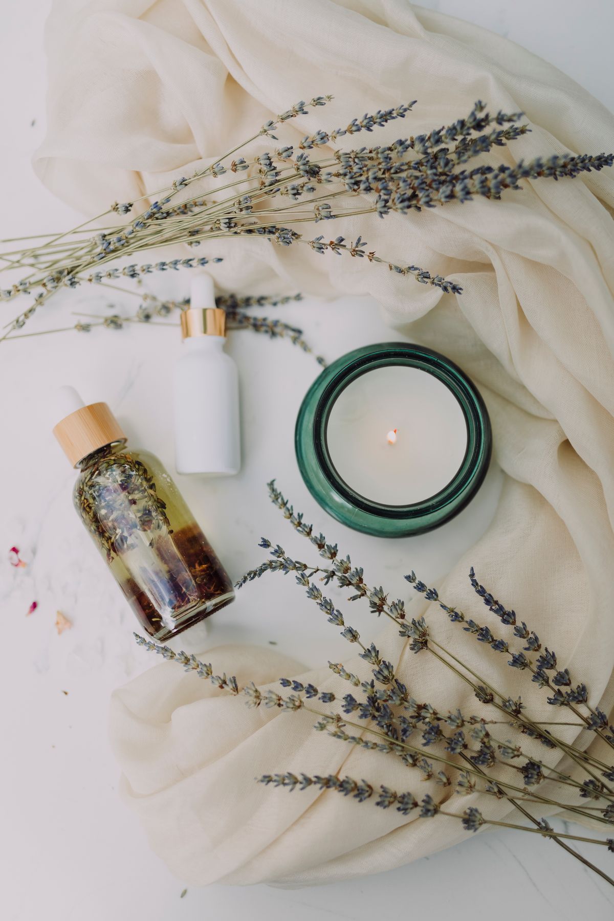 Spa styling at Saint Nails Spa