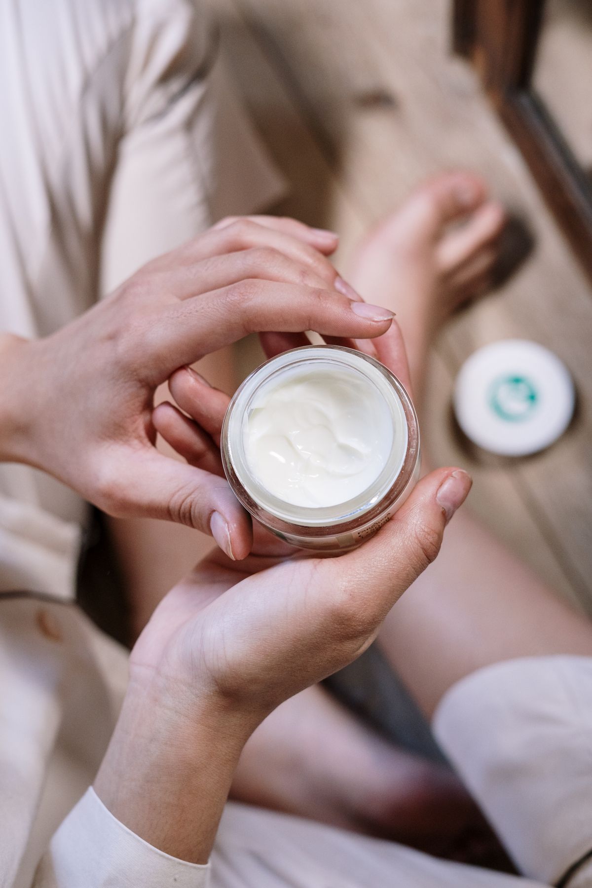 Pedicure care at Saint Nails Spa